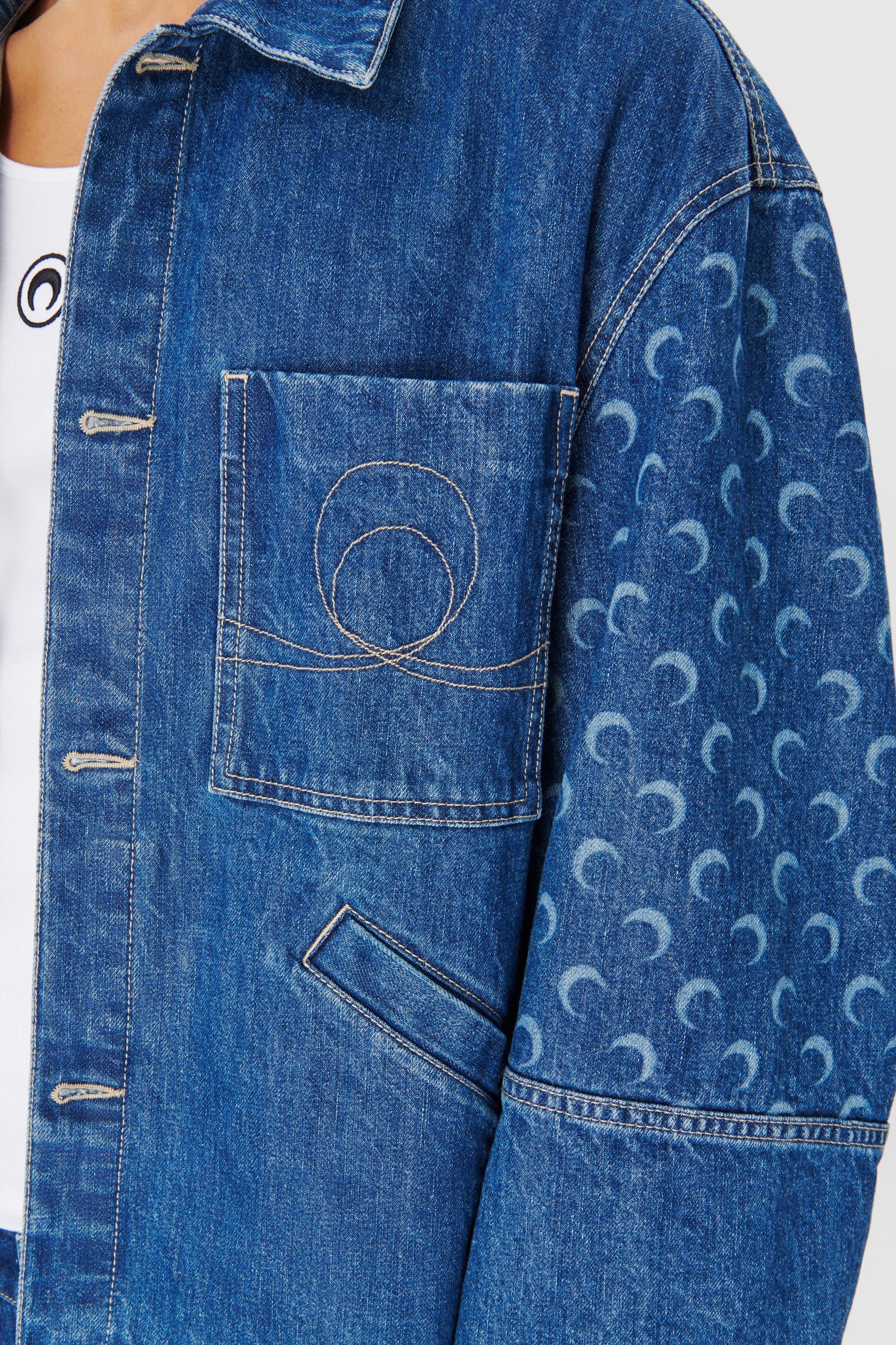 Deadstock Denim Boxy Jacket - 4