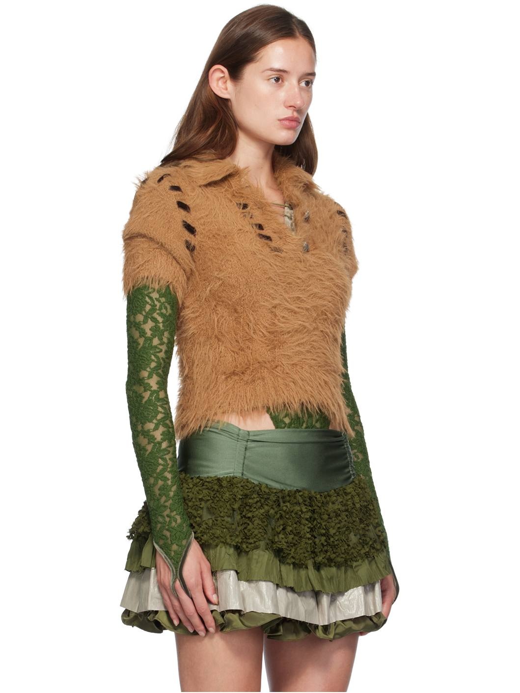 Brown Bear Knit Polo - 2