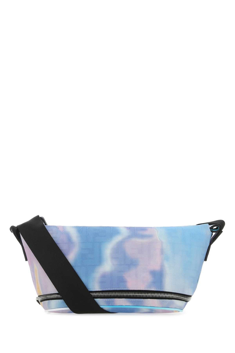 Fendi Men Multicolor Fabric Belt Bag - 1
