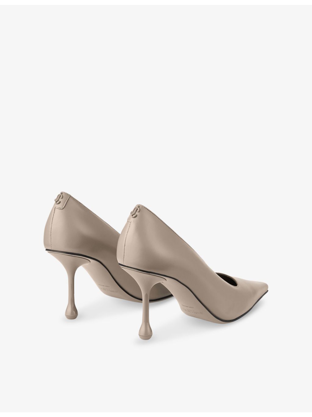 Ixia 80 stiletto-heel leather courts - 4