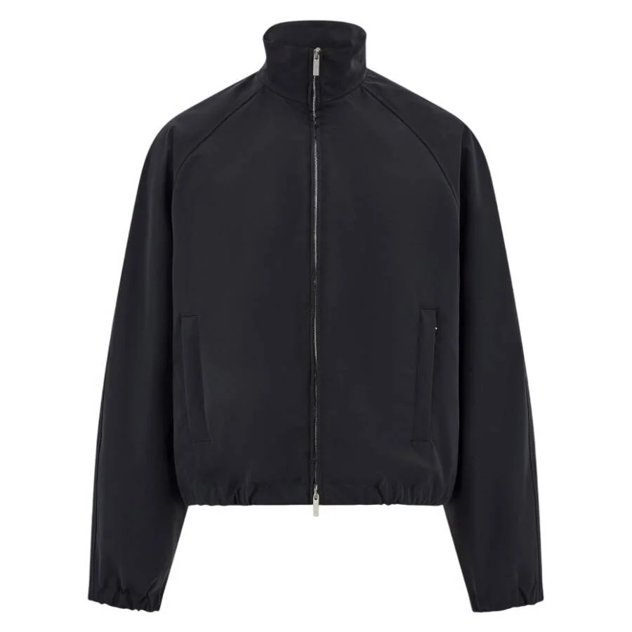 Ferragamo Black Nylon Sport Jacket - 1