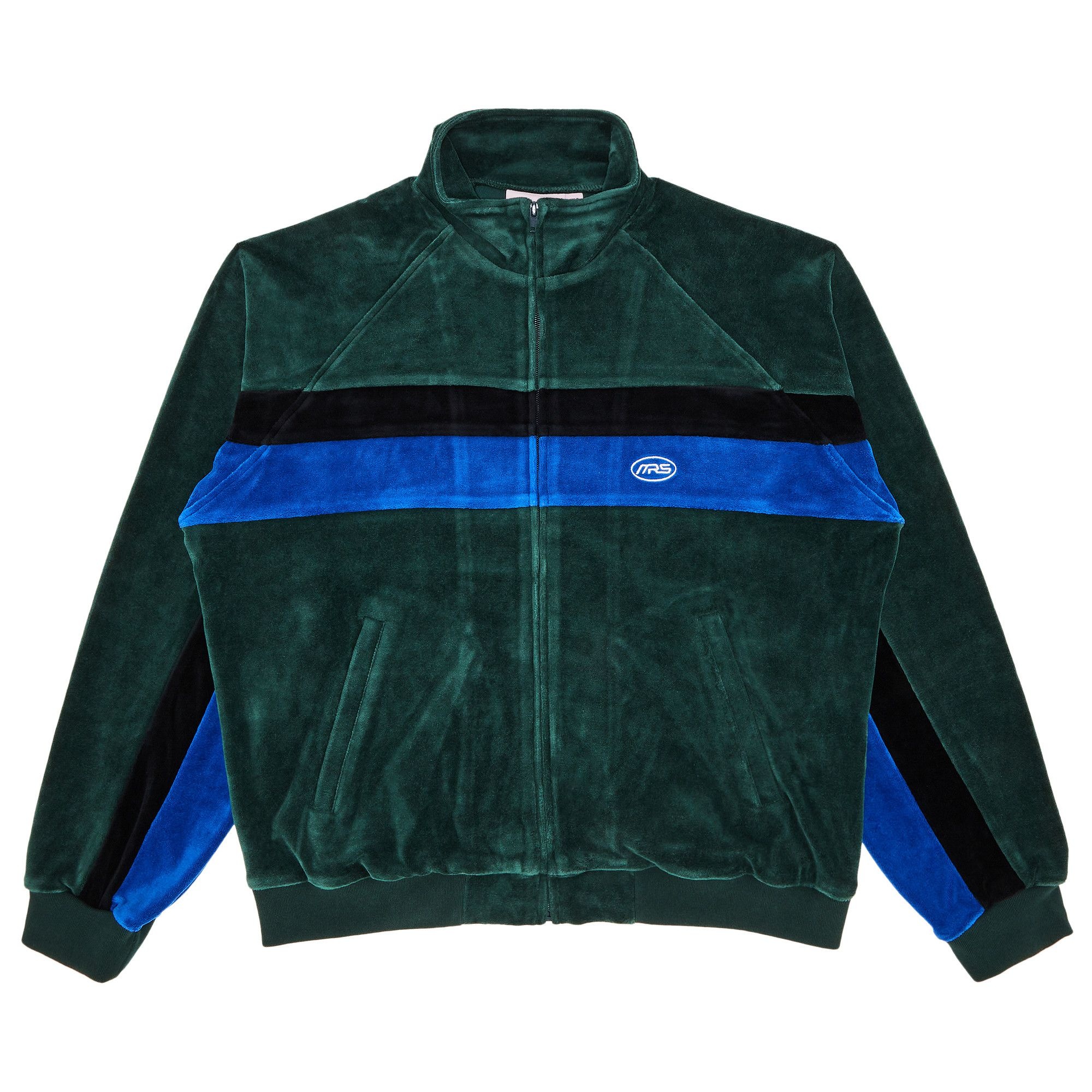 Supreme x Martine Rose Velour Track Jacket 'Green' - 1