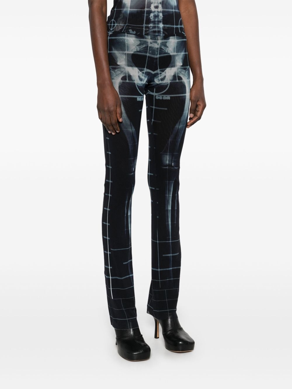 Squeletor flared trousers - 3