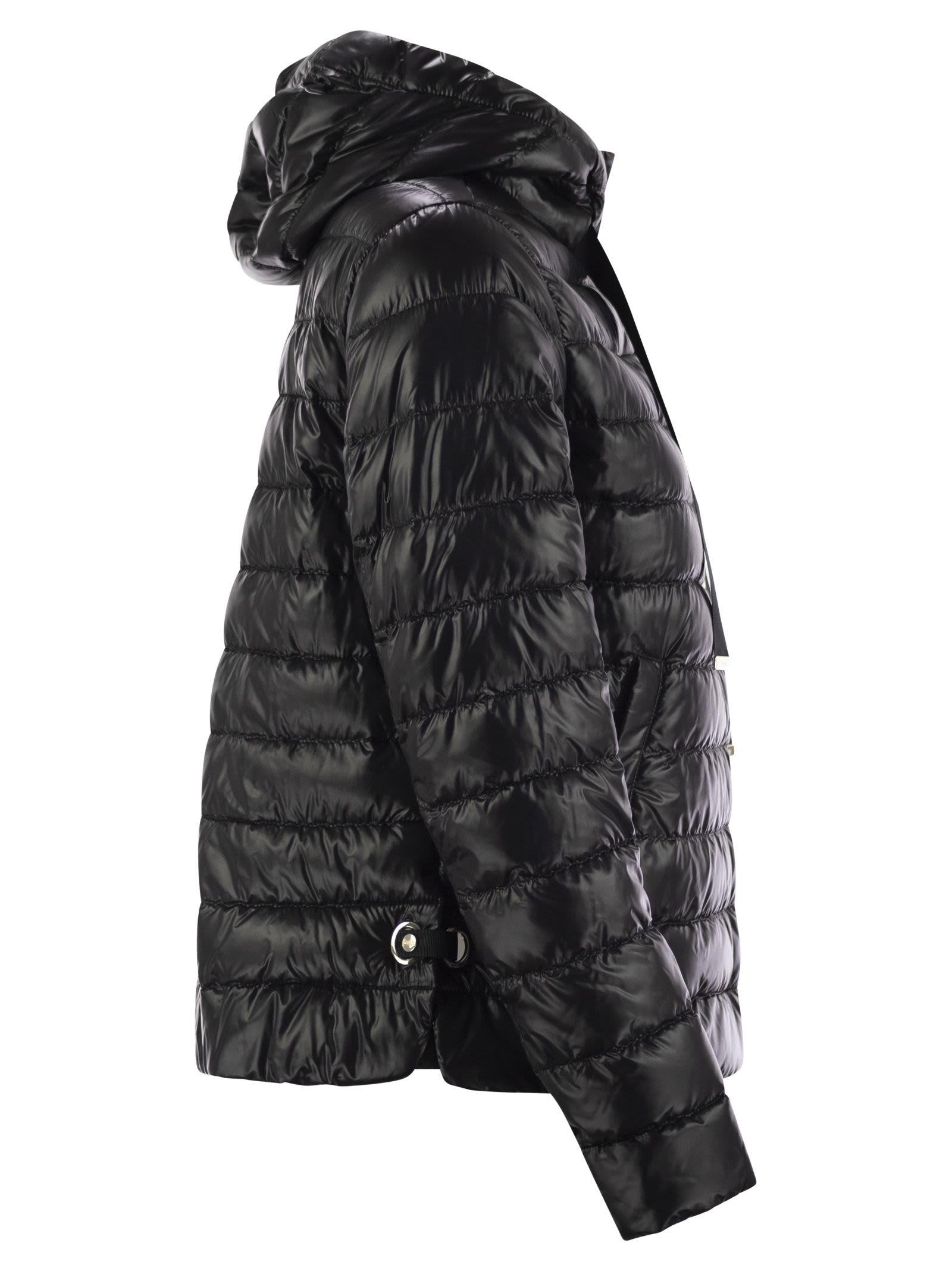 Herno Women Ultralight Nylon Down Jacket - 2