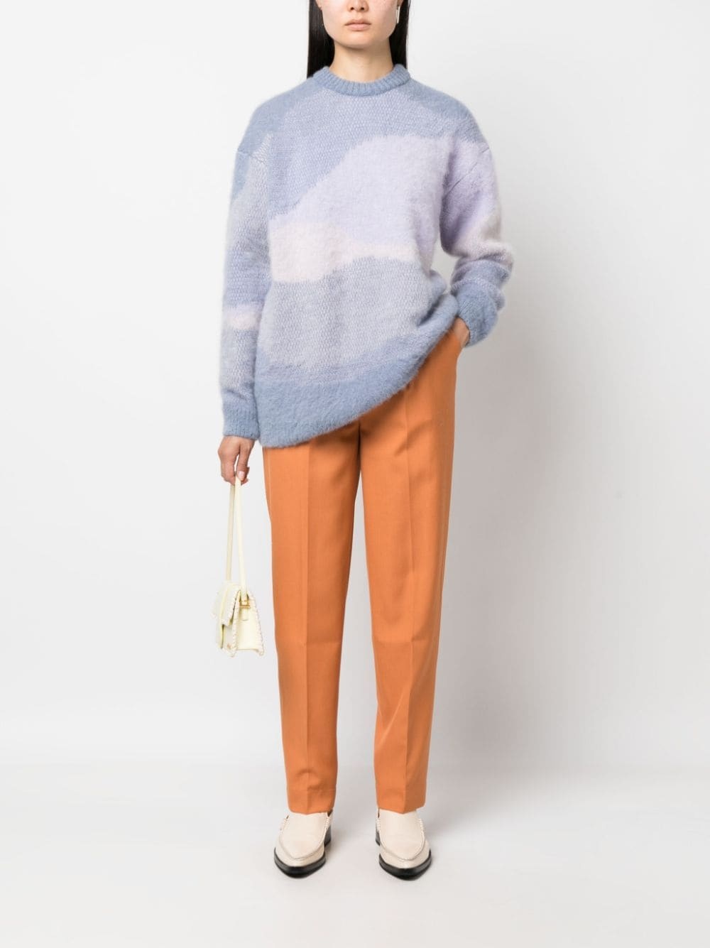 Eclipse patterned intarsia-knit jumper - 2