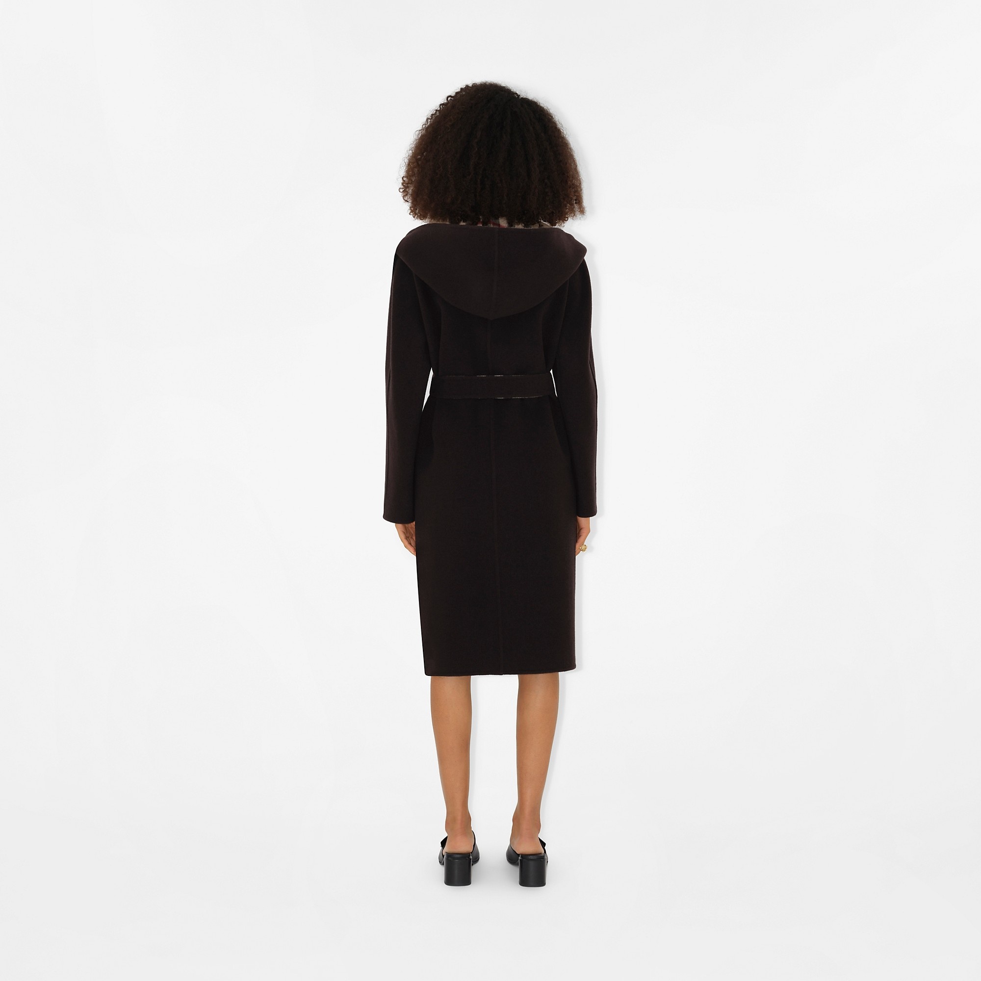 Wool Wrap Coat - 4