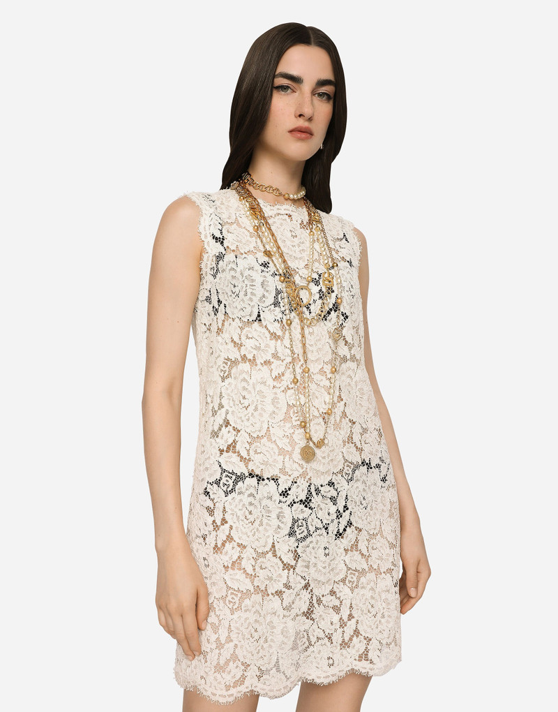Dolce & Gabbana Lace dress with floral pattern outlook