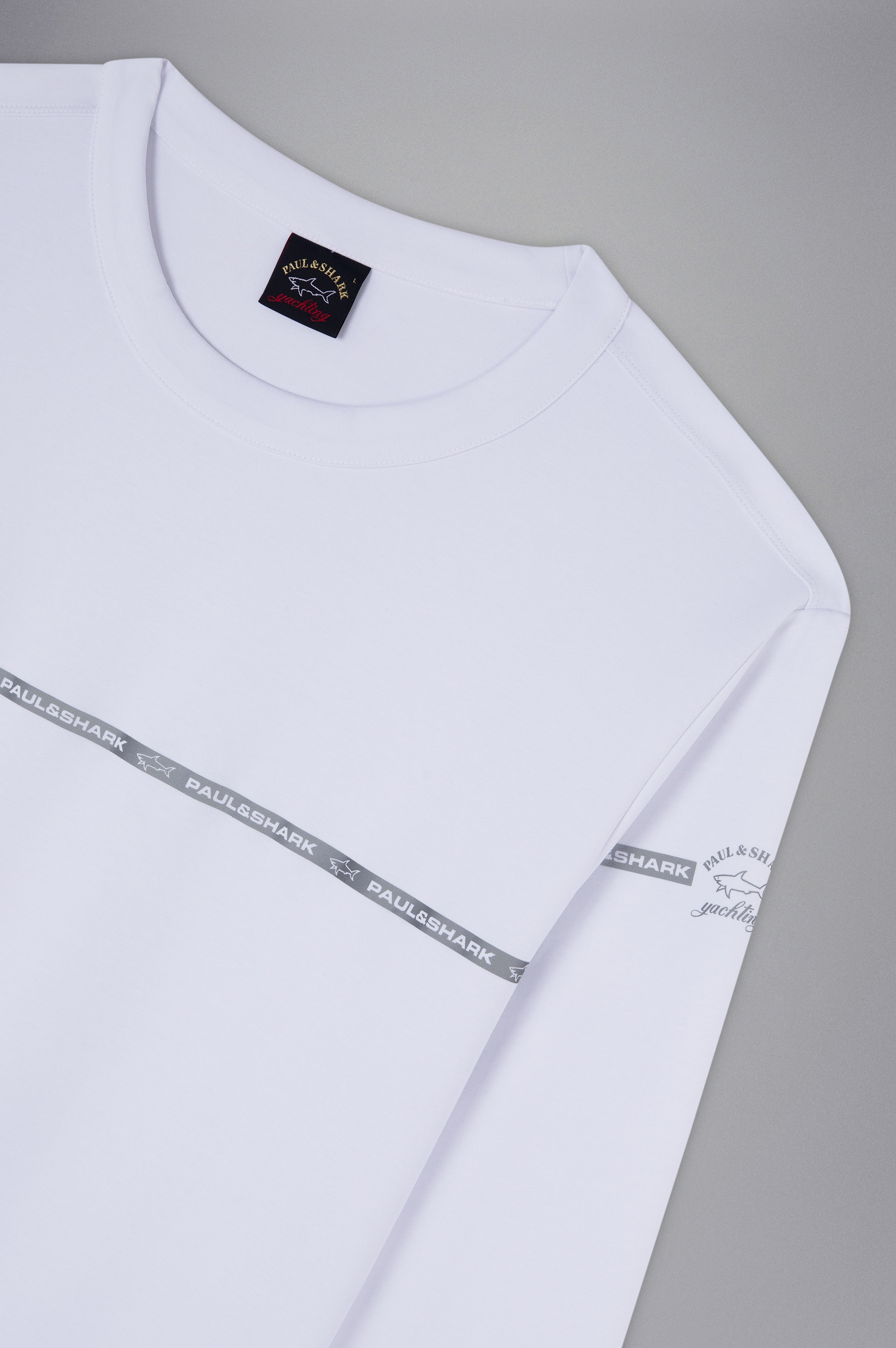 COTTON SWEATSHIRT WITH REFLEX PRINT - 5