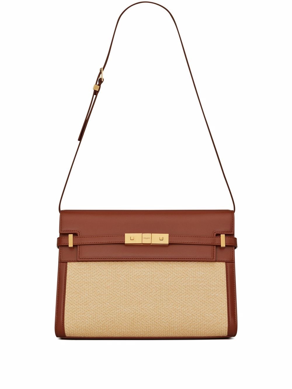 Manhattan two-tone shoulder bag - 1