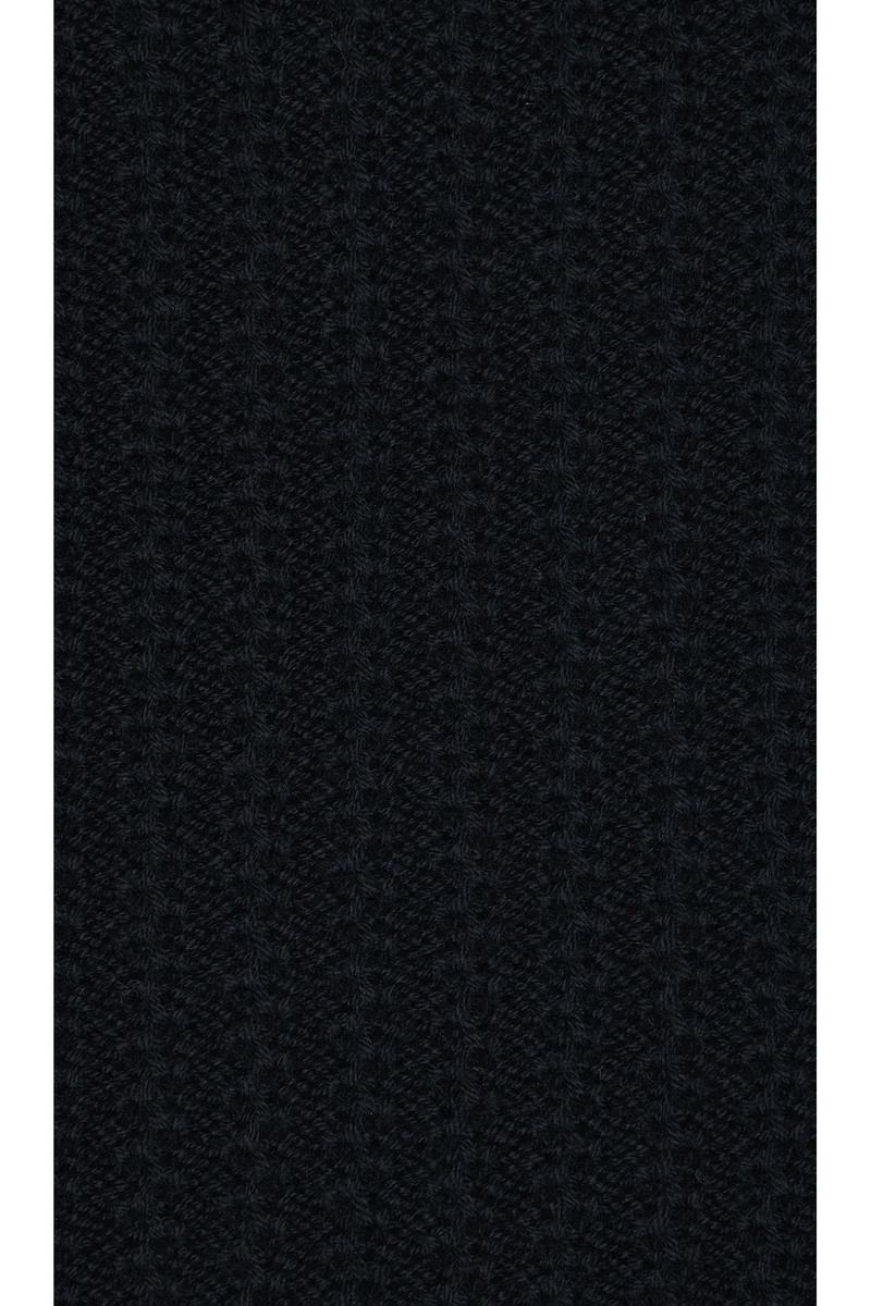 Vince Crafted Rib Short Sleeve Johnny Collar Polo outlook