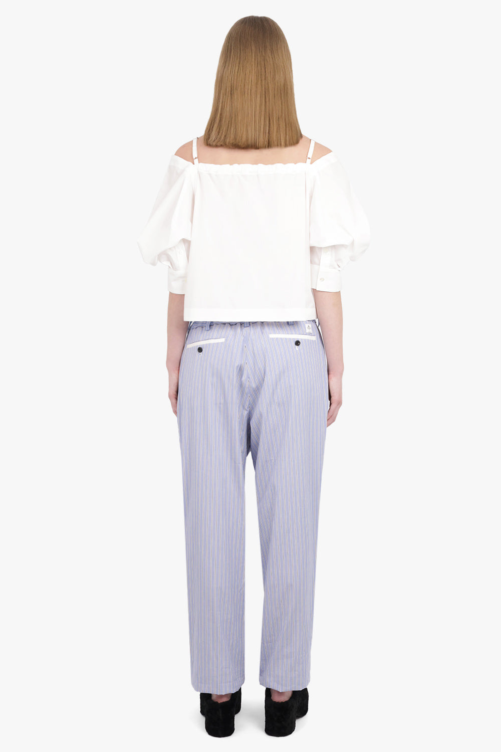 THOMAS MASON JOGGER PANT | LIGHT BLUE STRIPE - 5