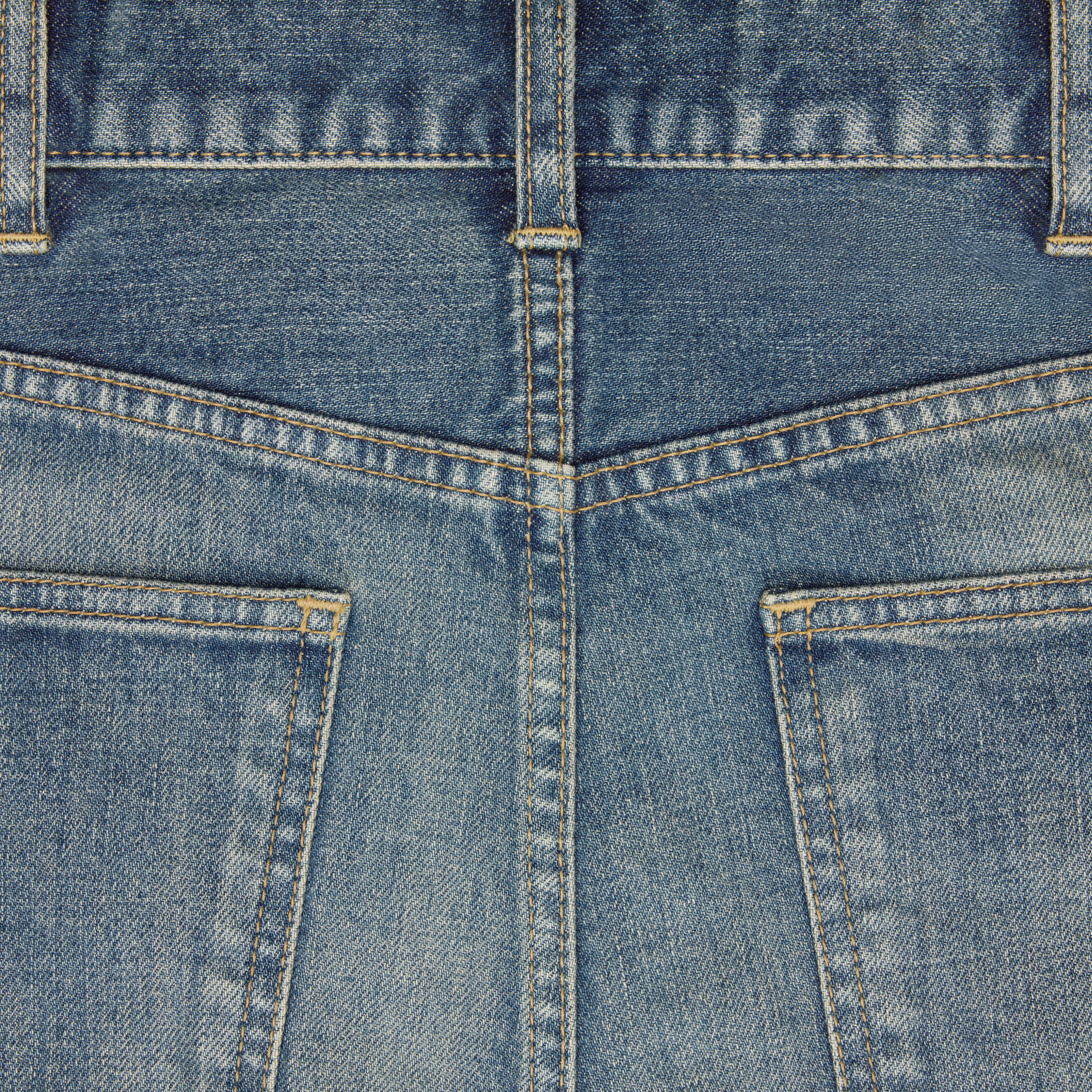skinny jeans in trail wash denim - 3