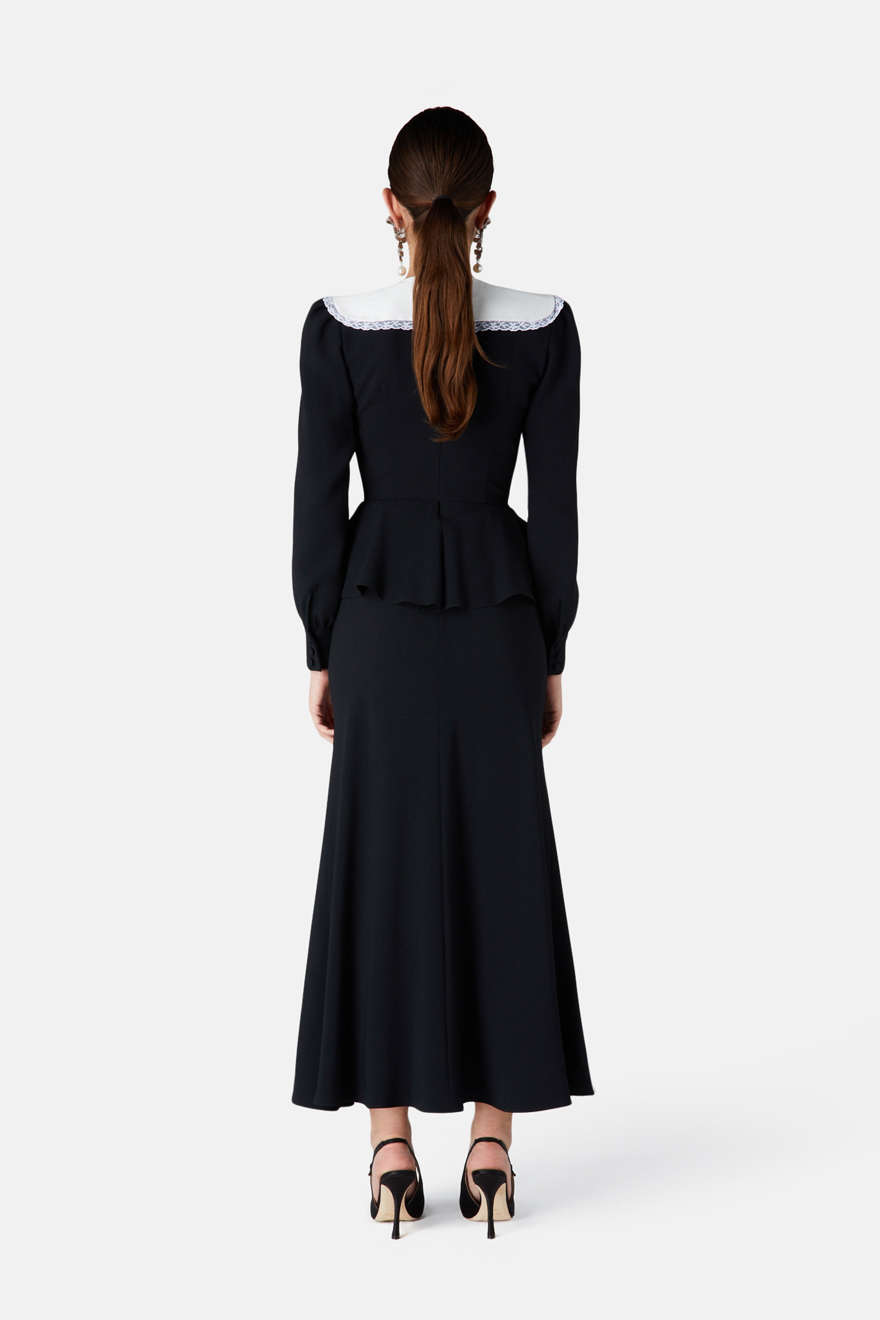 ENVERS SATIN DRESS - 4