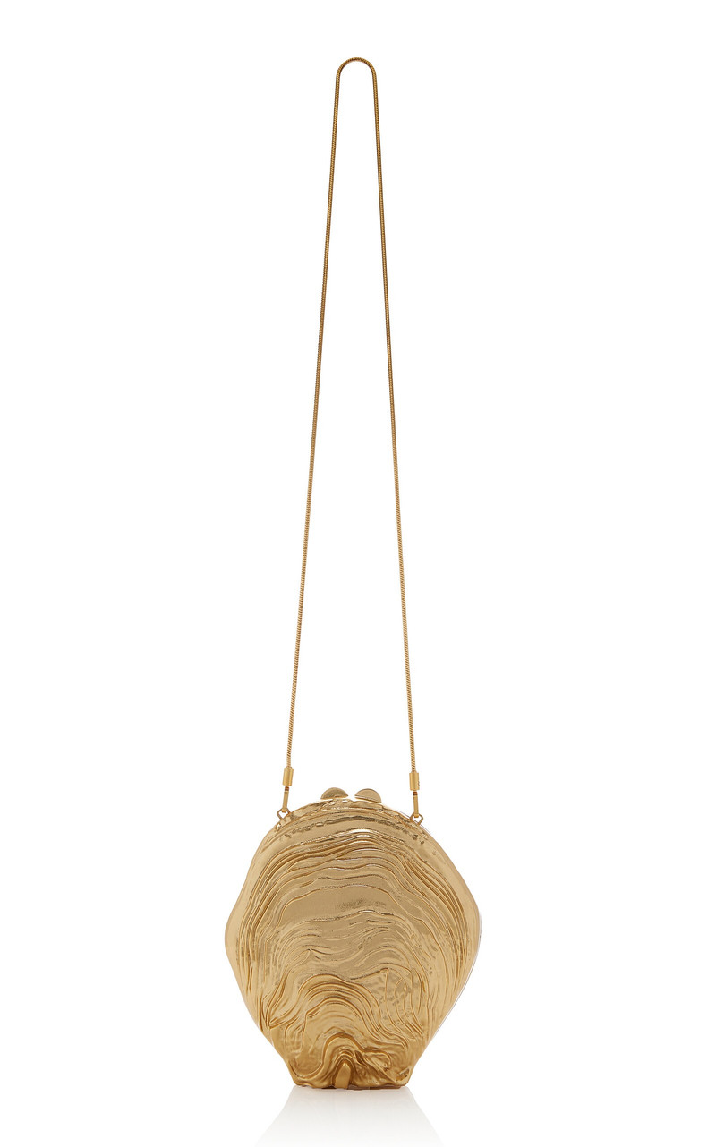 Cove Shell Clutch gold 5