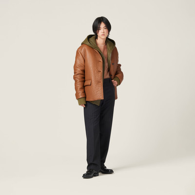 Miu Miu Nappa leather jacket outlook