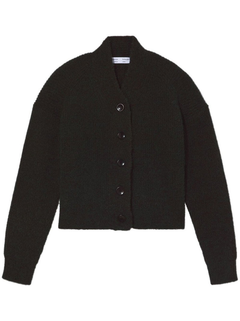 fluffy knit cardigan 1