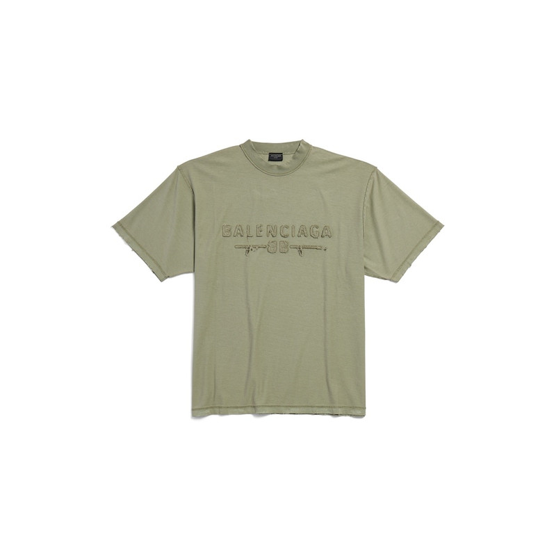 Men's New Year Series 25 - Inside-out T-shirt Medium Fit in Army Green 1