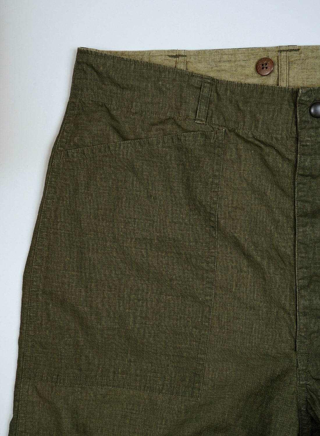 Mountain Pant Reversible in Green - 4