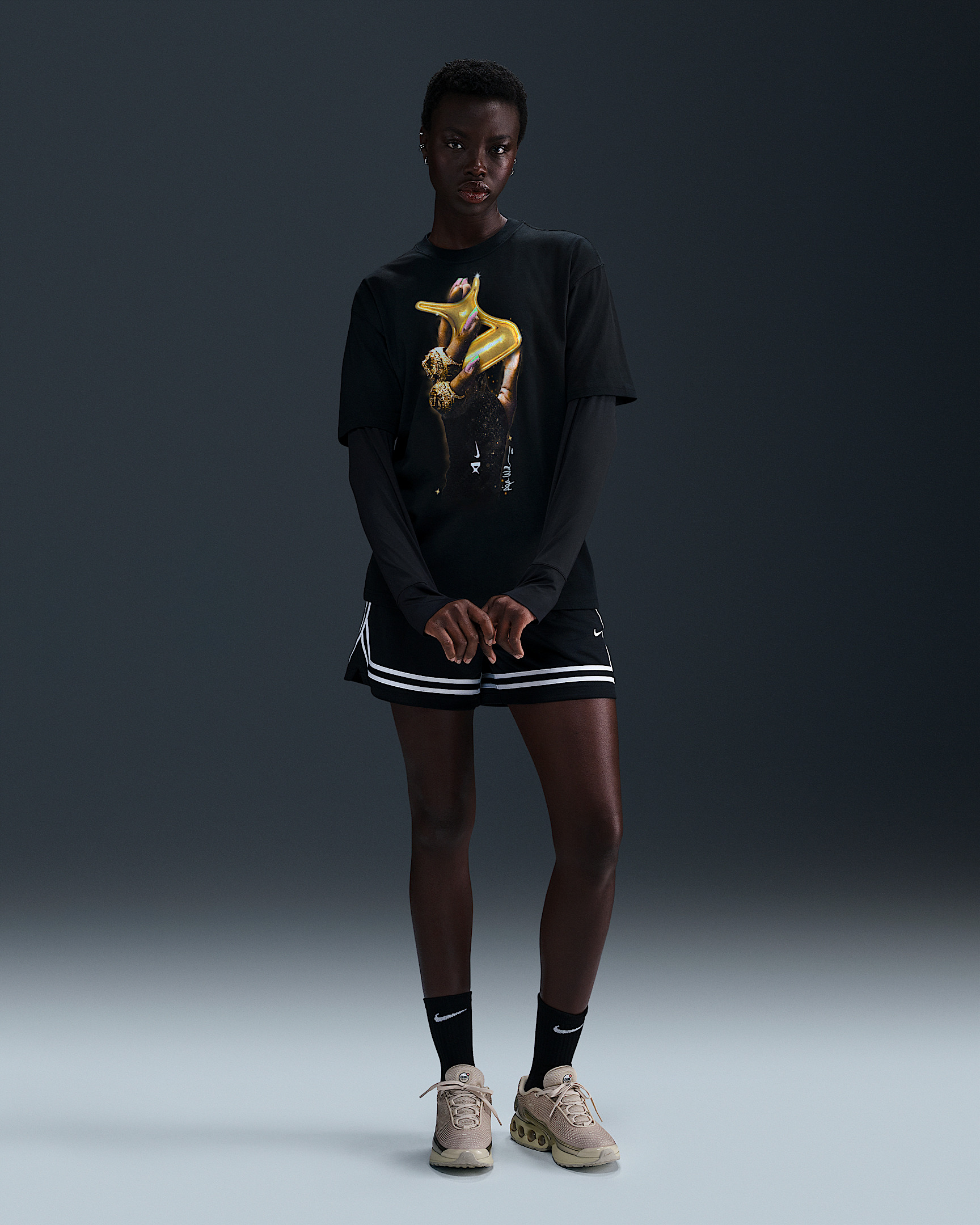 A'ja Wilson Rings "So Win" Adult Nike Basketball T-Shirt - 2