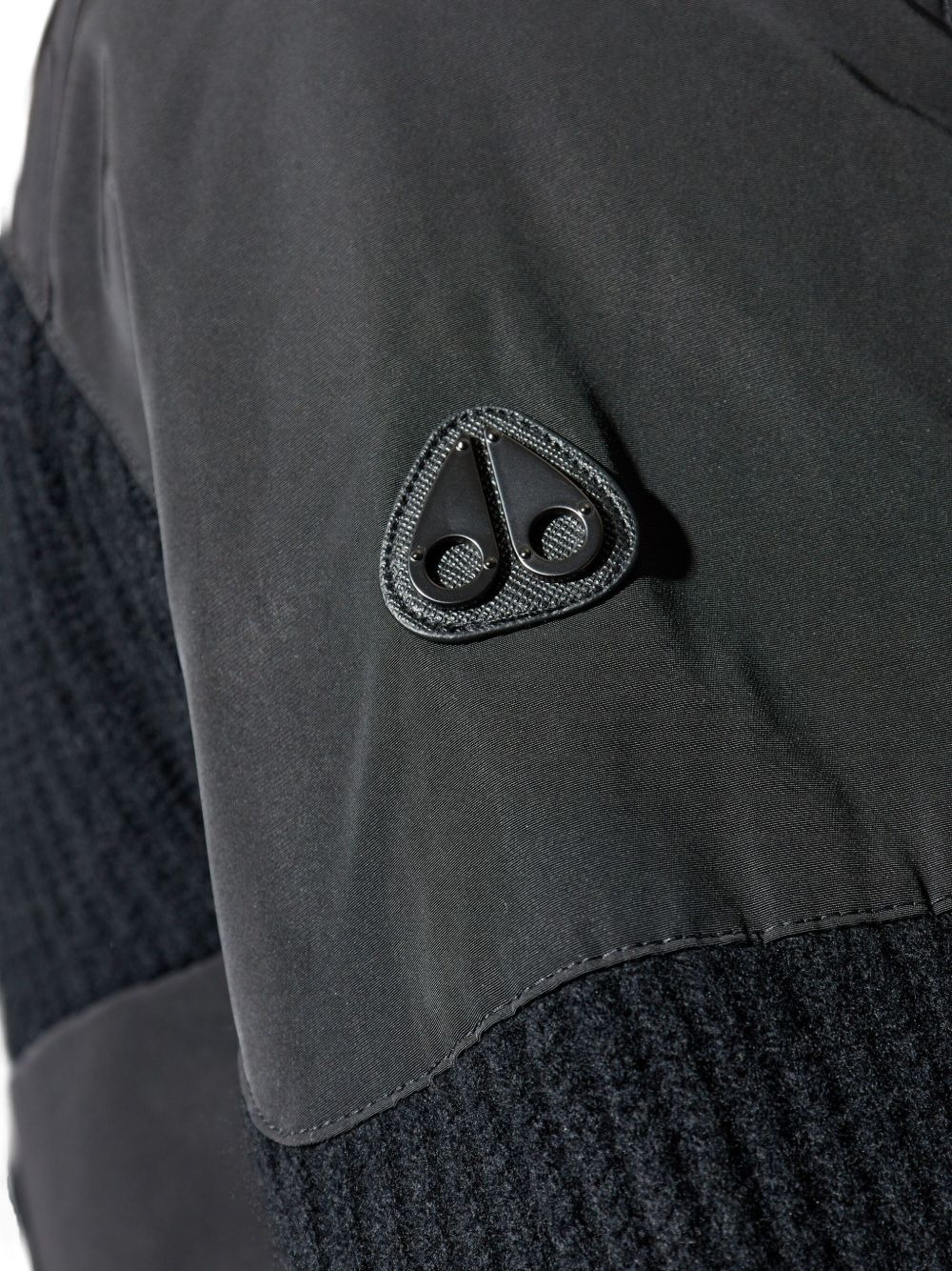 ribbed-panel quilted padded jacket - 5