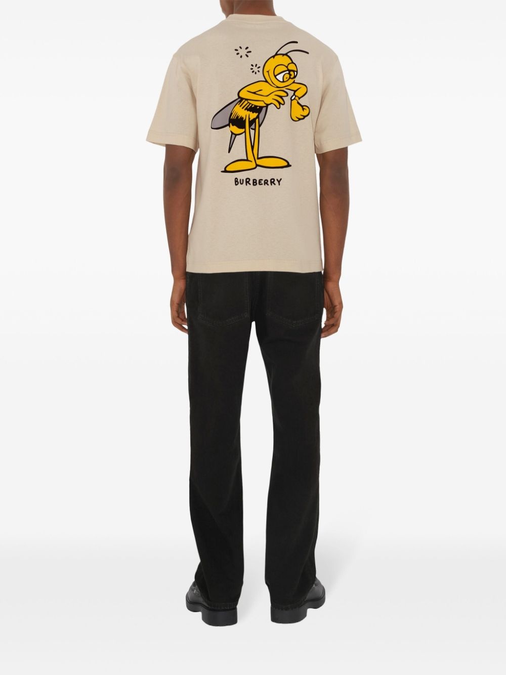 Bee-print T-shirt - 4