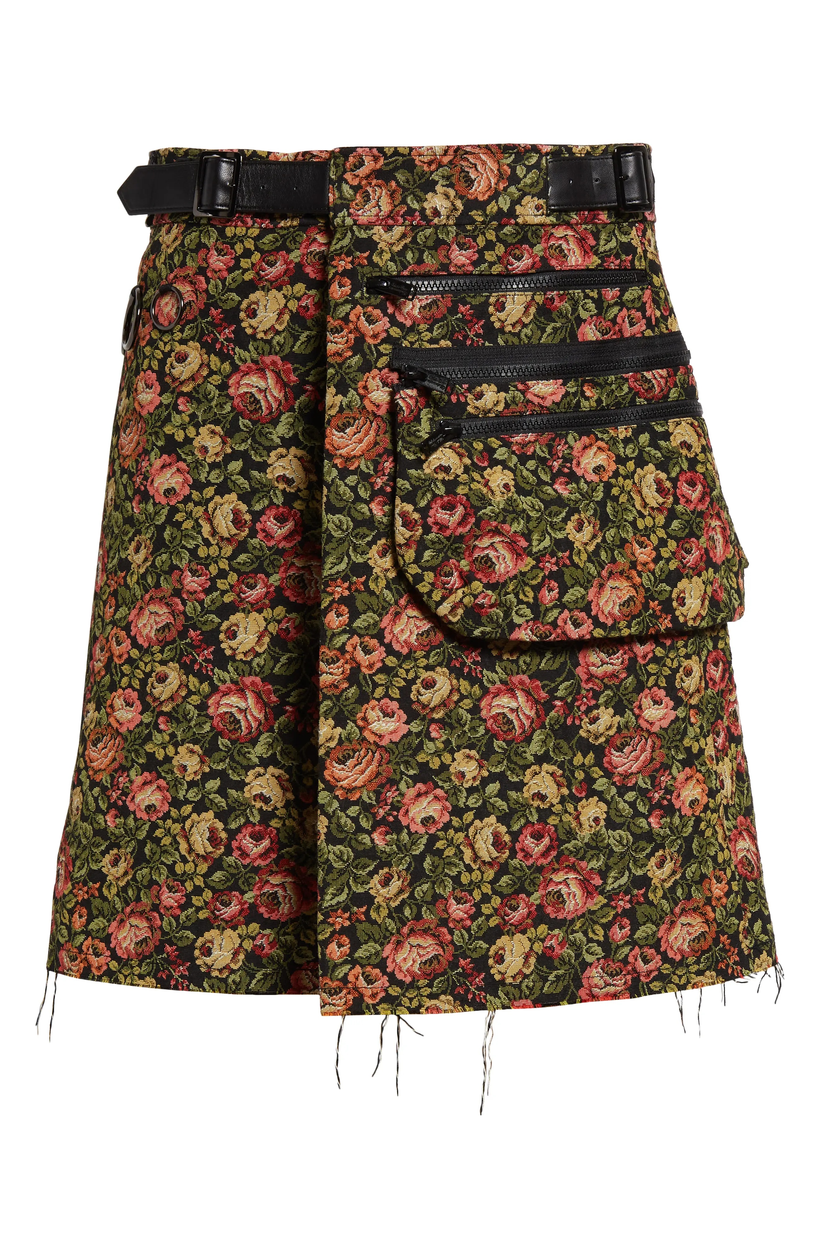 Rose Tapestry Wrap Skirt - 6