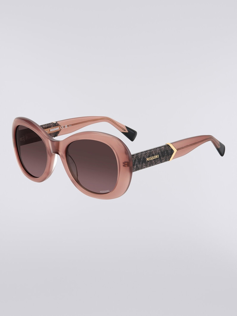 Missoni Missoni DNA oval acetate sunglasses outlook