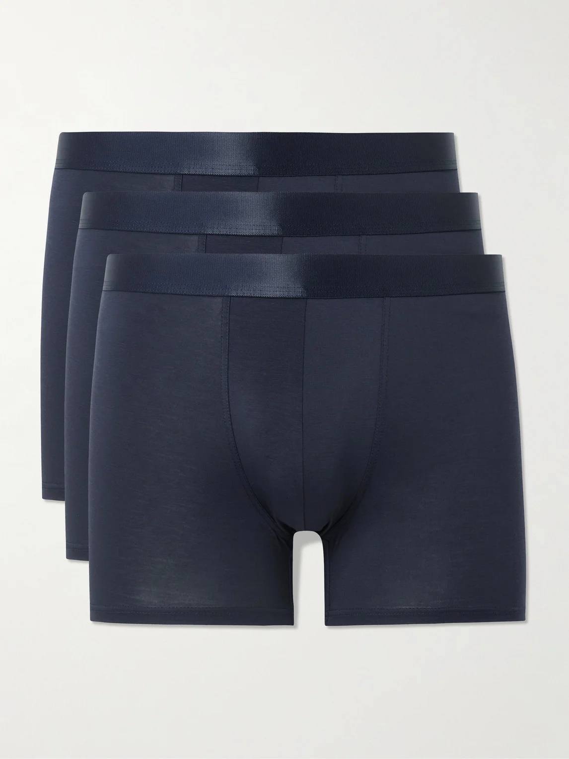 Three-Pack Stretch-Lyocell Boxer Briefs - 1