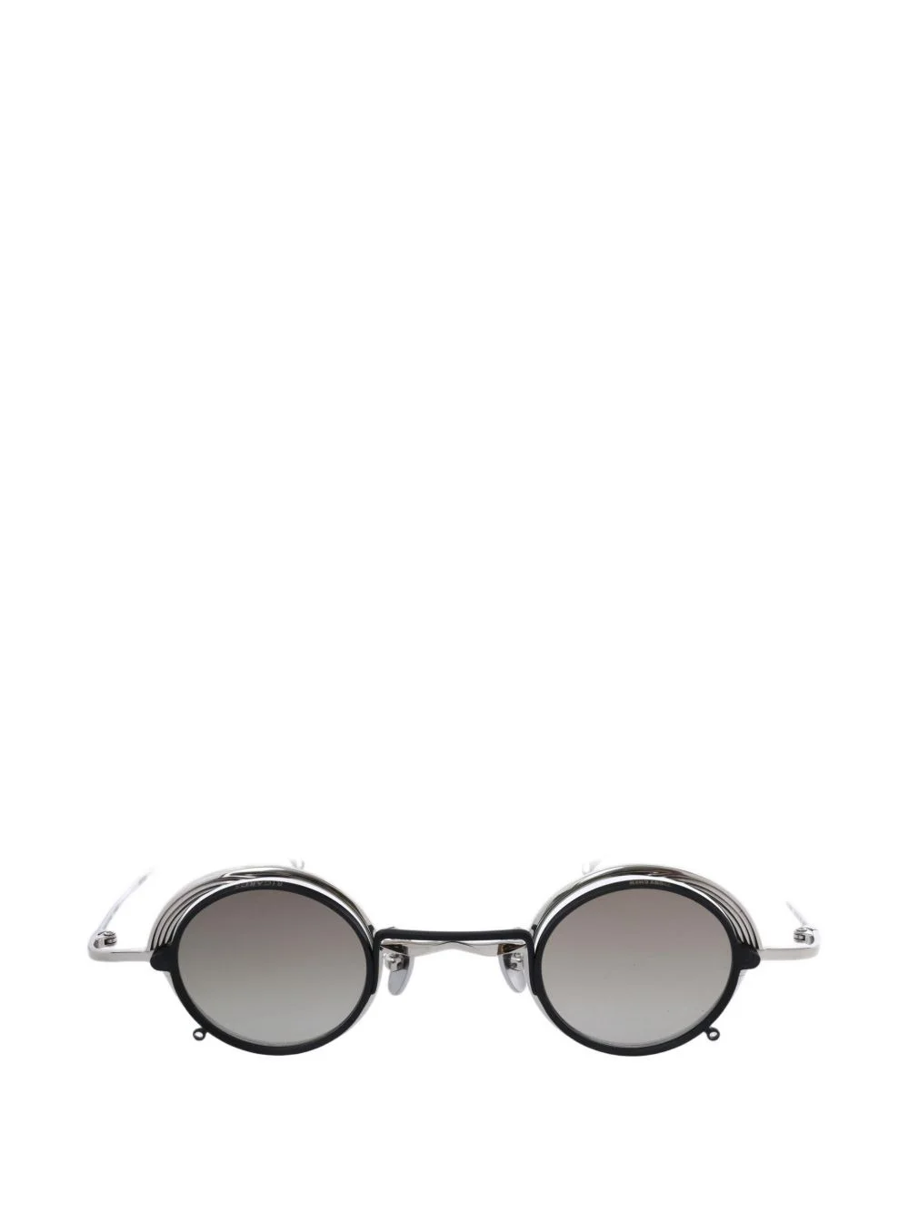 x Ziggy Chen Vintage round-frame clip-on glasses - 1