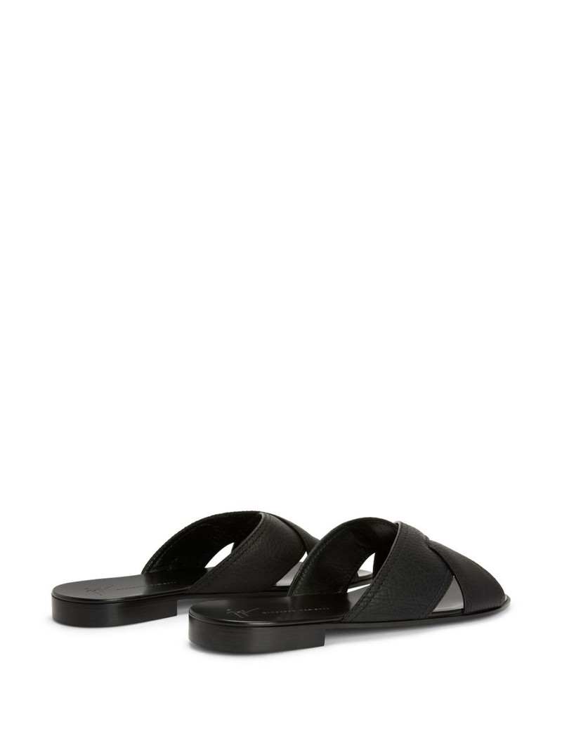 Flavio criss-cross leather sandals 3