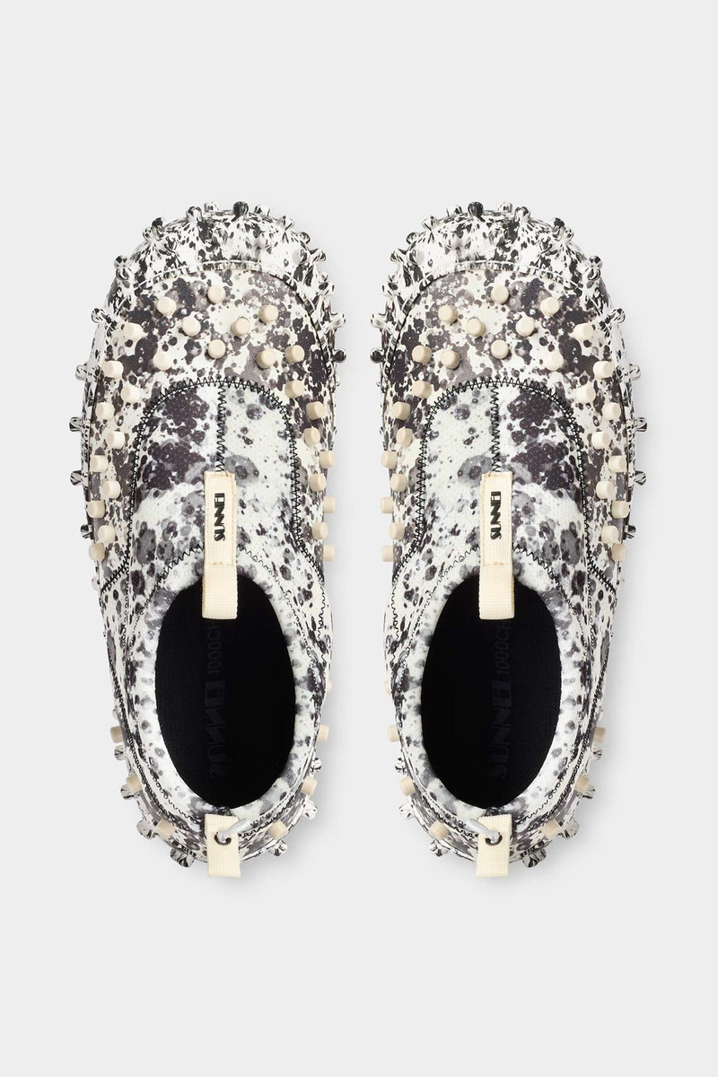 1000CHIODI SHOES / black pollock 4