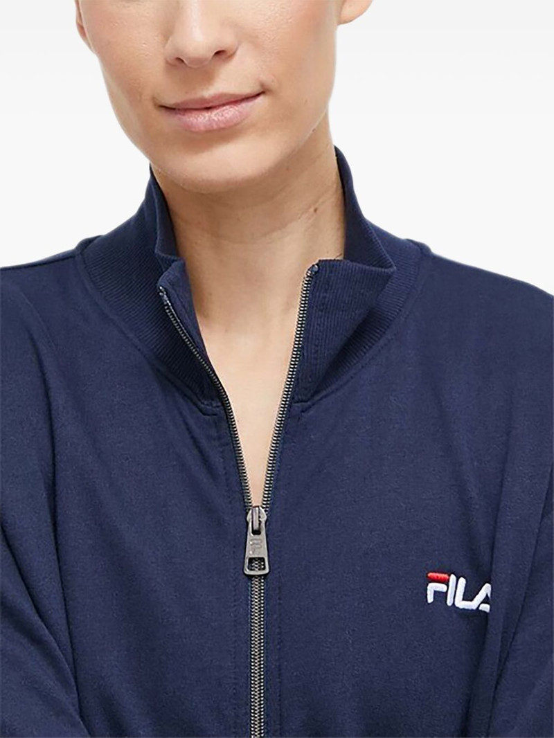 embroidered-logo zip-up tracksuit 5