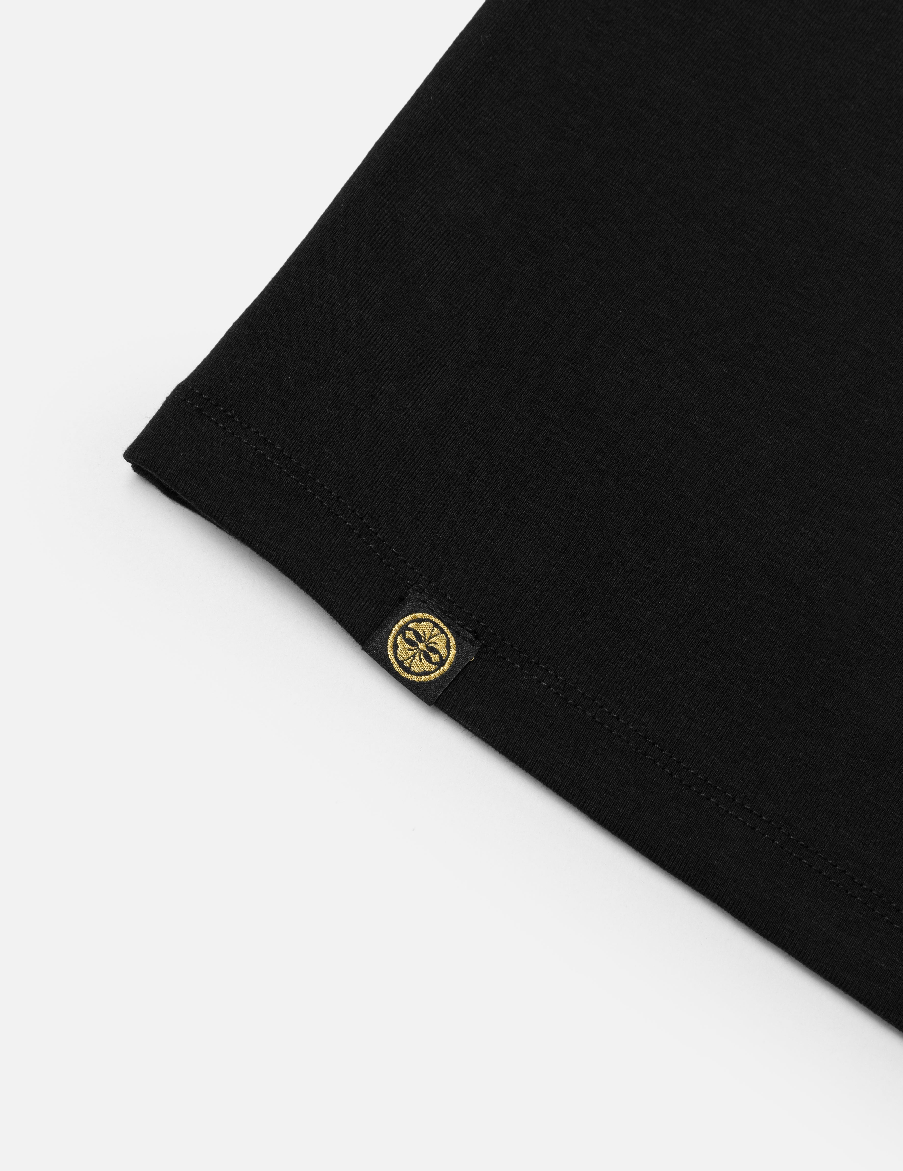 Logo and Starfish Rhinestone Slim Fit T-Shirt - 8