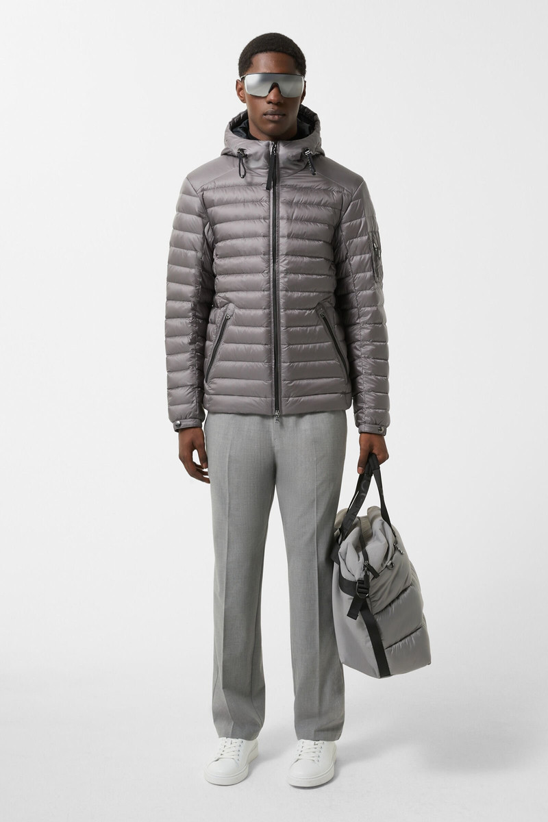 BOGNER Loke lightweight down jacket in Gray outlook