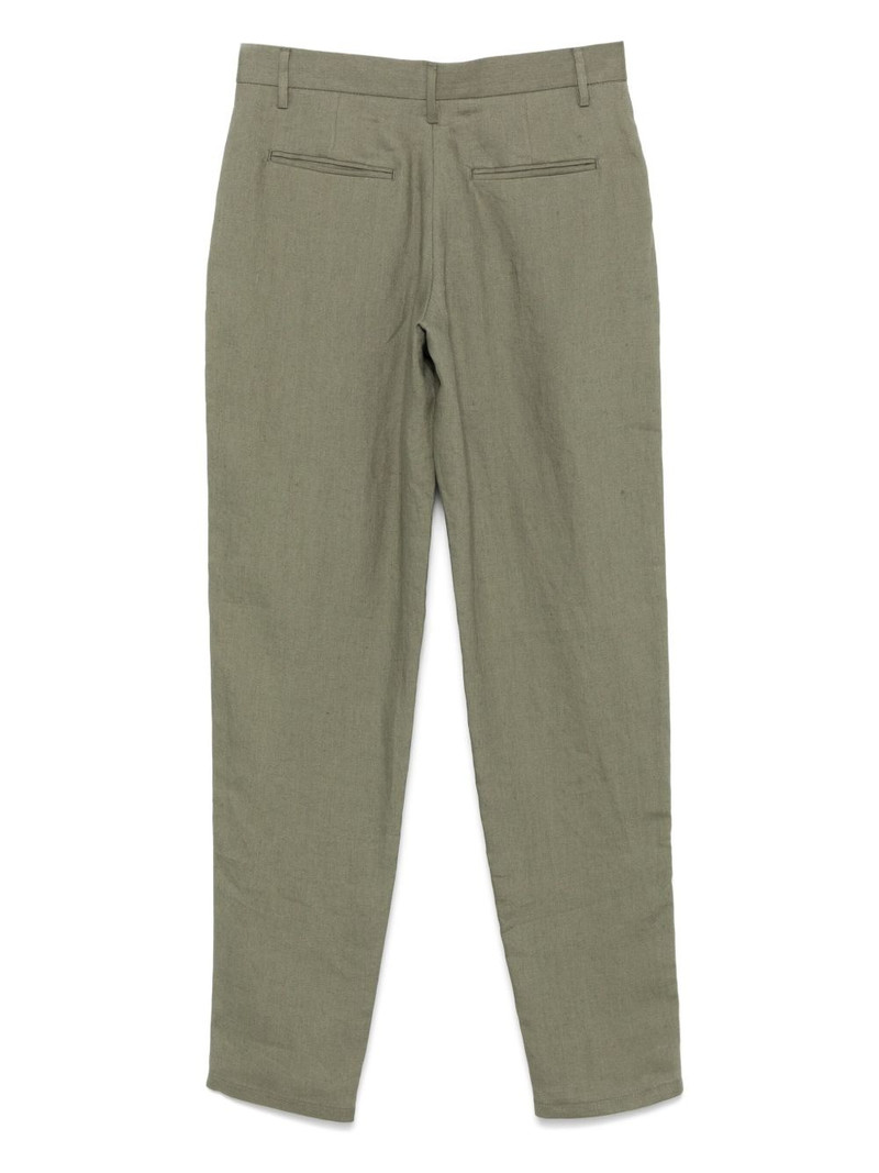 Canali linen trousers outlook