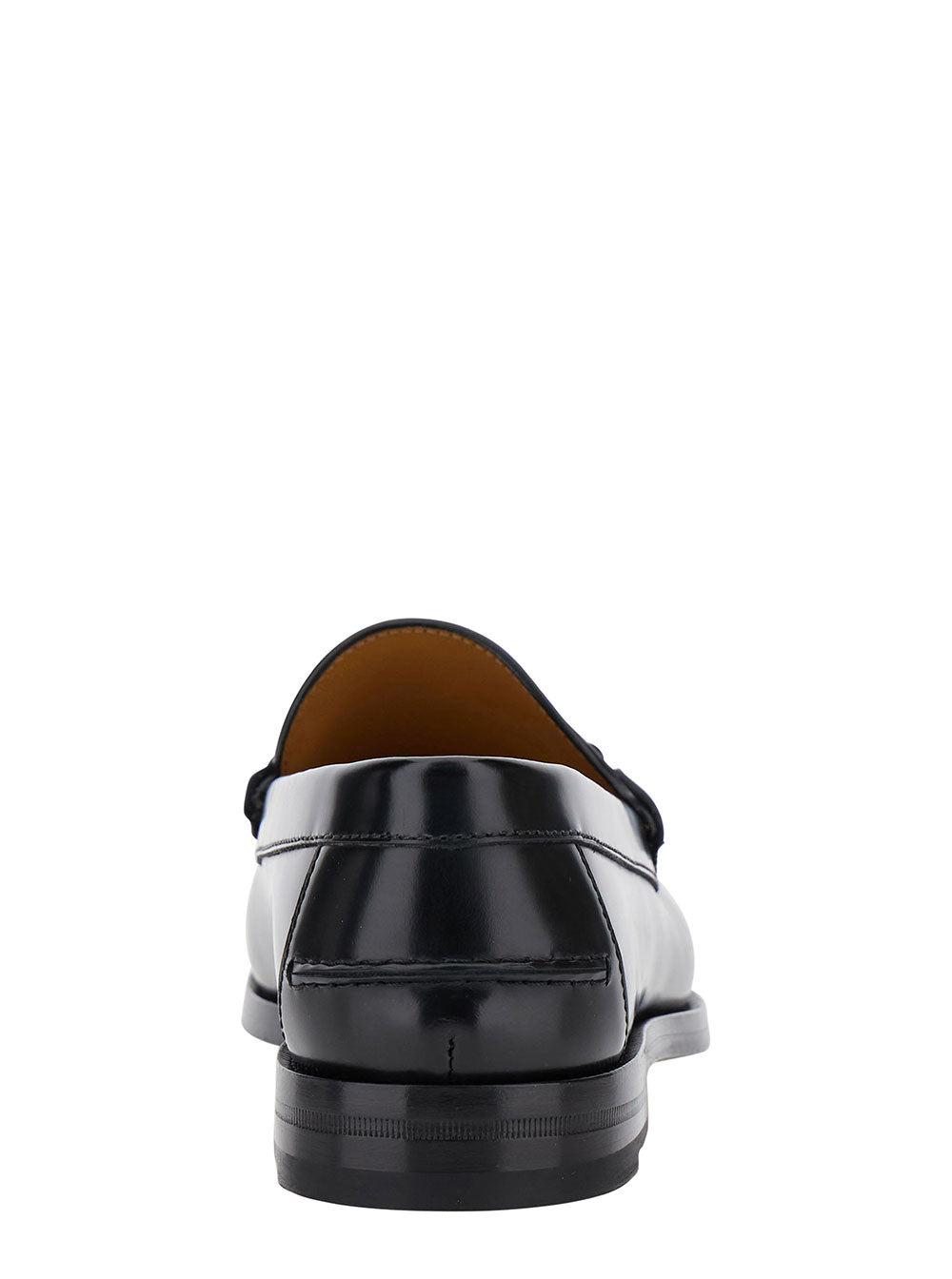 Gucci Men Black Loafer With Horsebit Detail In Leather Man - 4