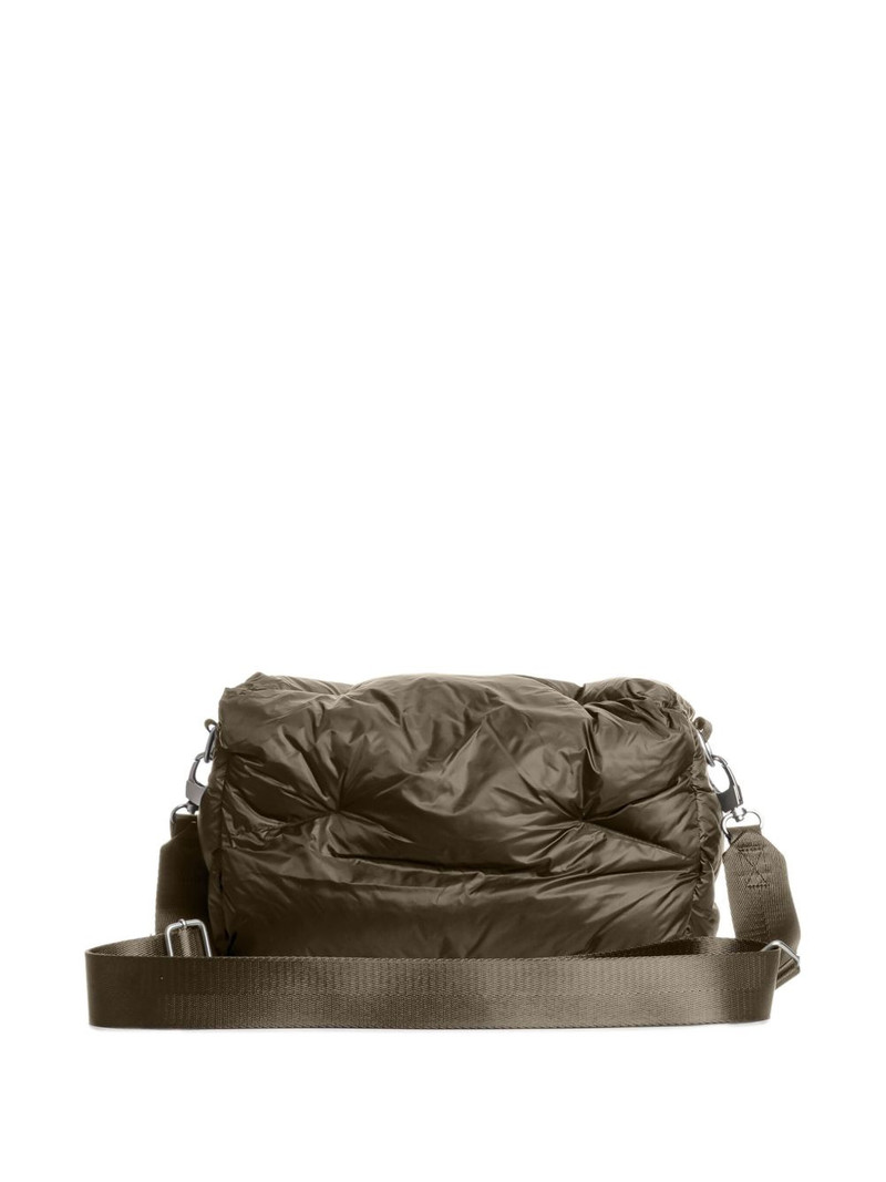 PARAJUMPERS quilted logo-patch shoulder bag outlook