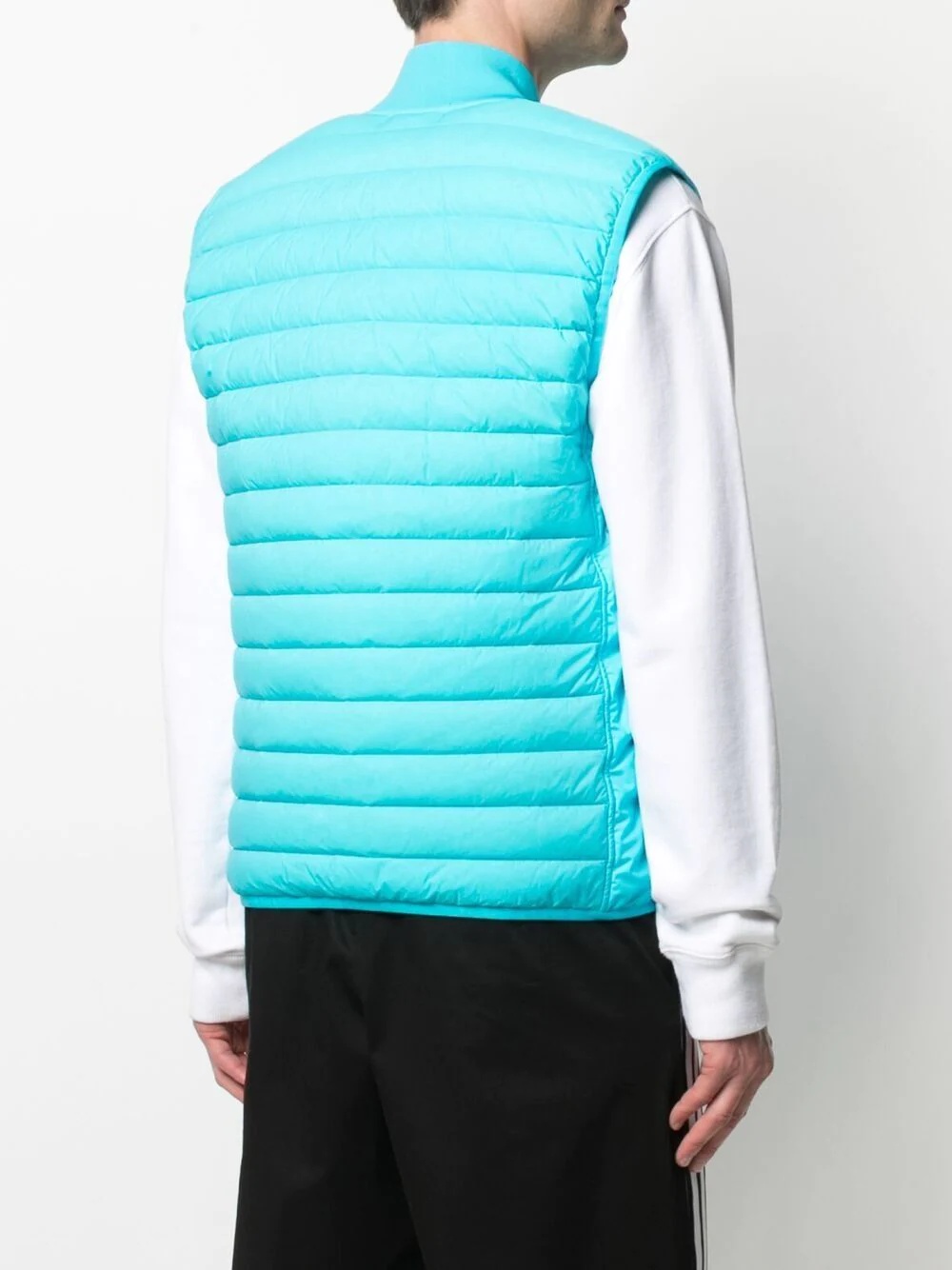 quilted down lightweight gilet - 4