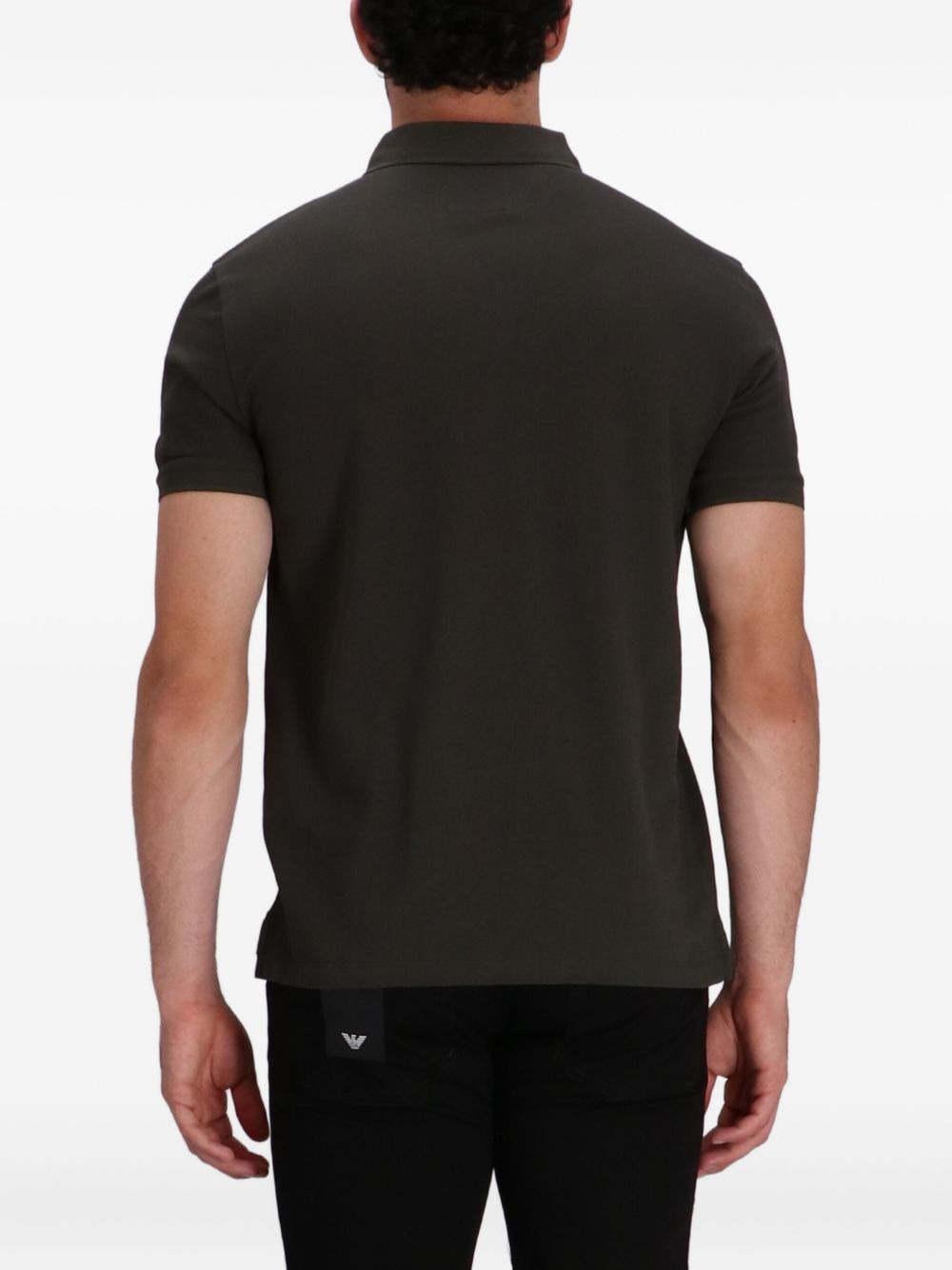 eagle-logo polo shirt - 4