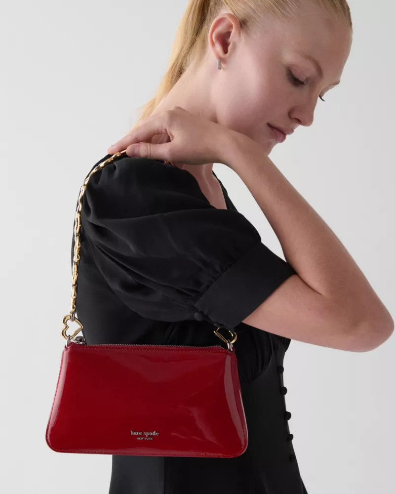 kate spade Grace Patent Pochette outlook