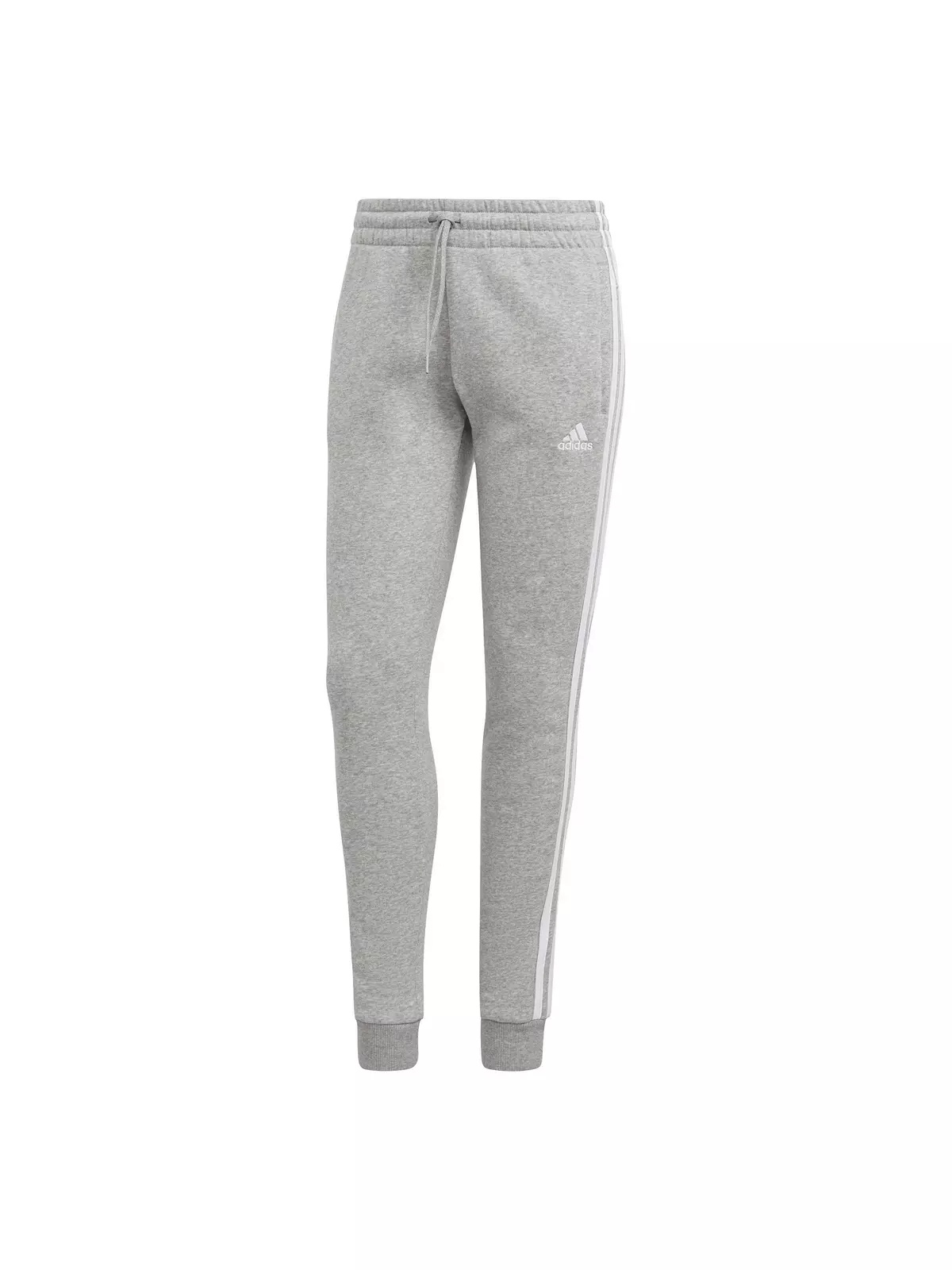 Women's Essentials 3-Stripes Fleece Pant - Grey - 6