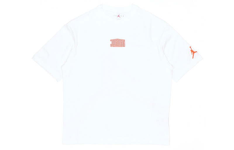 Jordan Air Jordan As Jdn Jumpman Gfx Ss Tee 'White' DO8906-100 outlook
