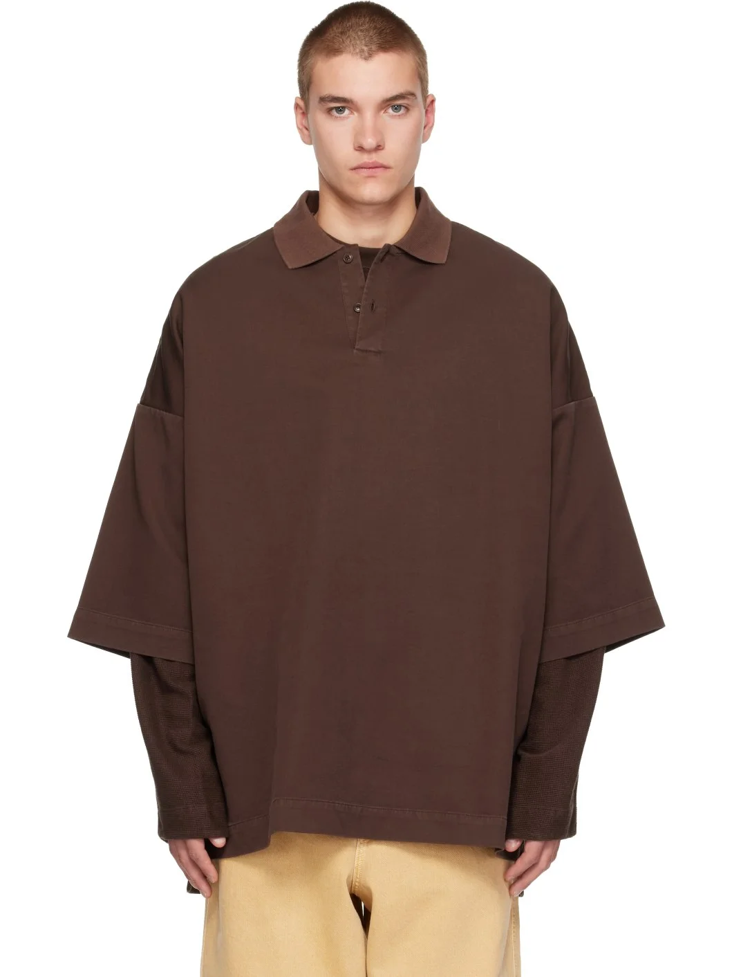 Brown Wiggle Equerre Polo - 1