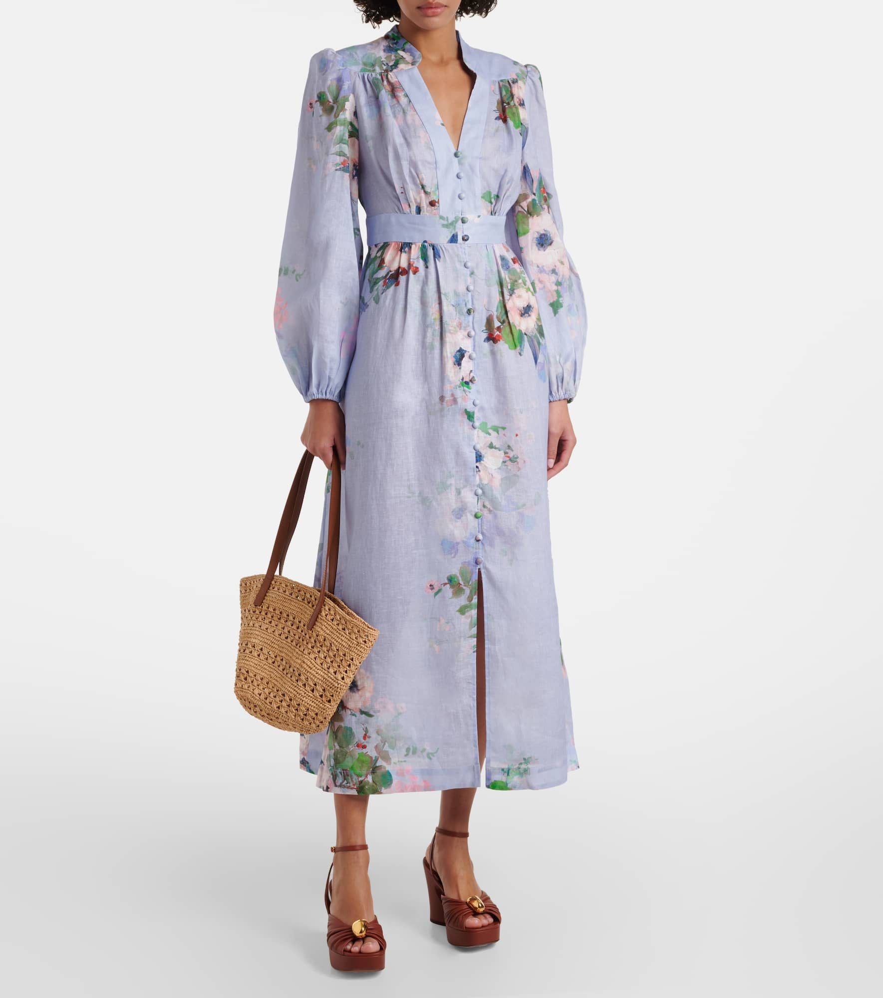Everley linen midi dress - 2