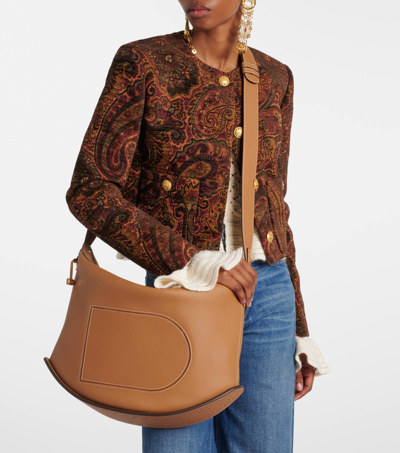 Pin Swing XL leather shoulder bag 7