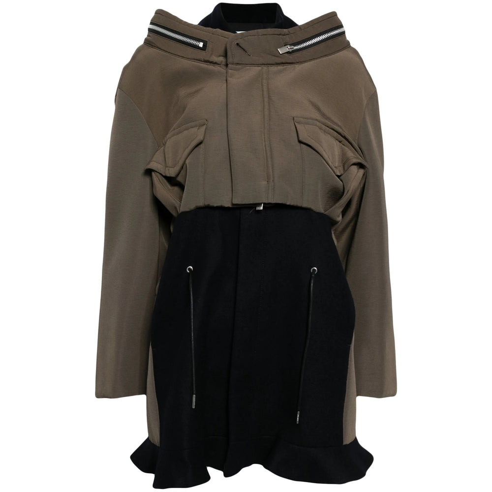 Sacai Brown Dresses - Day Dresses Women - 1