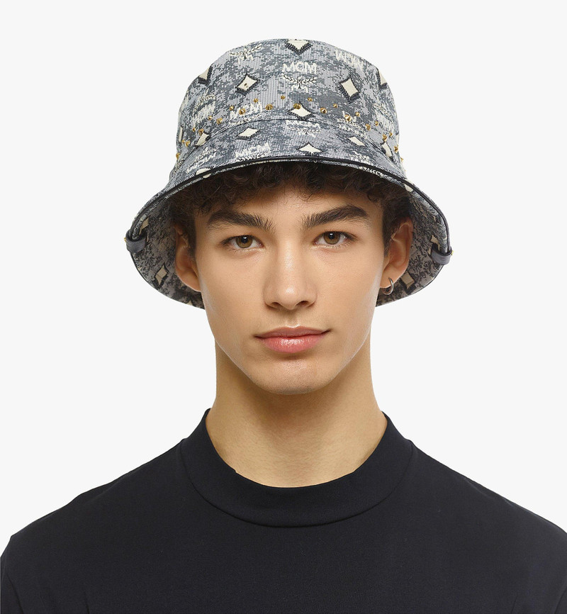 MCM Bucket Hat in Studded Vintage Monogram Jacquard outlook