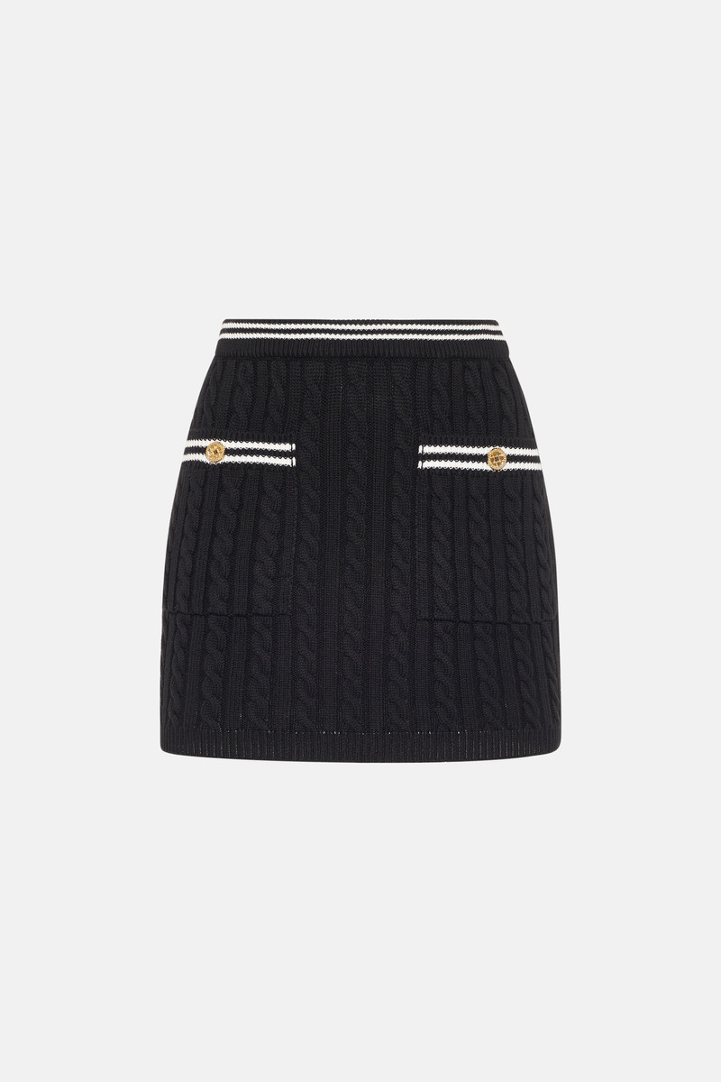 COTTON MINI SKIRT - 1