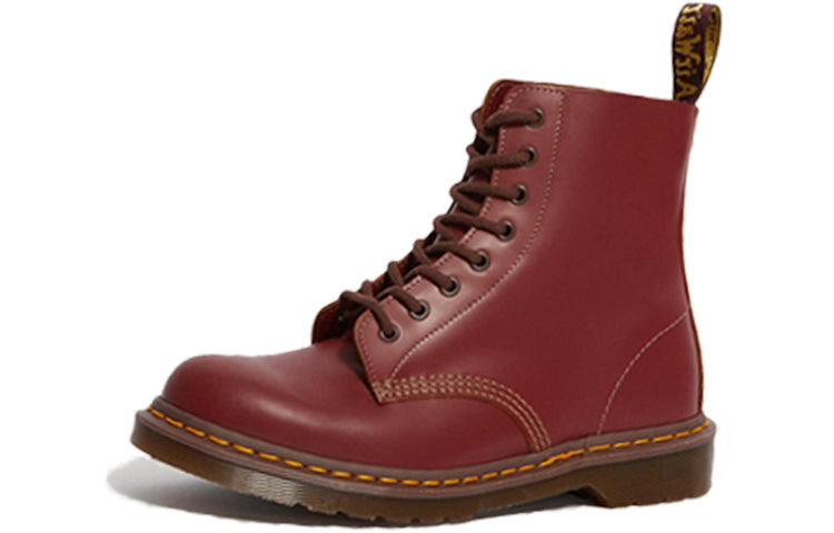 Dr. Martens 1460 Vintage Made In England Lace Up Boot 'Oxblood Quilon' 12308601 - 3