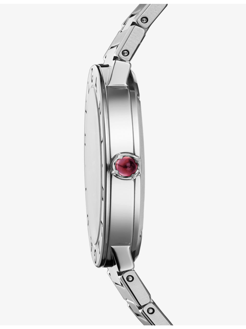 103696 BVLGARI BVLGARI stainless-steel and diamond quartz watch - 4